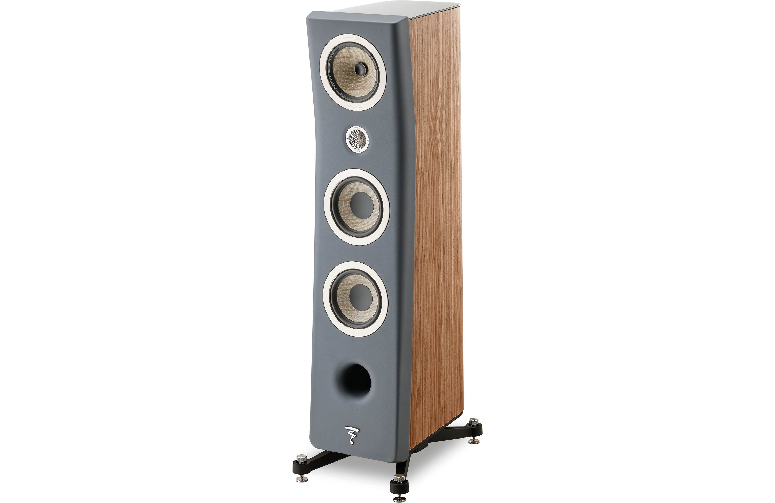 Focal Kanta No2 3-Way Floorstanding Speakers (Pair) - High-End Audiophile Home Theater System for Music & Movie Enthusiasts