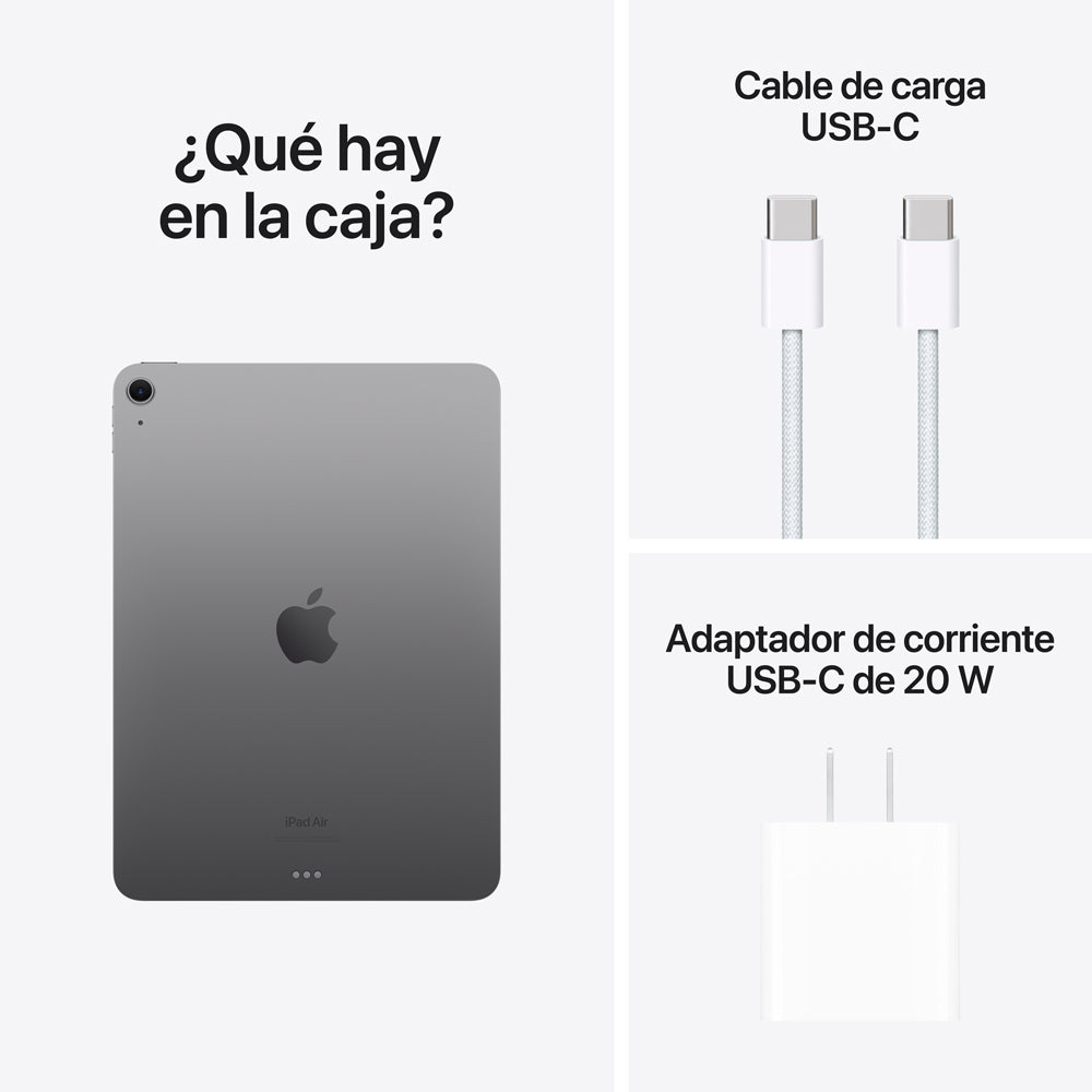 Apple iPad Air 11-inch Wi-Fi 1TB - Space Gray (M2 Chip) | Powerful Tablet for Work, Study & Entertainment