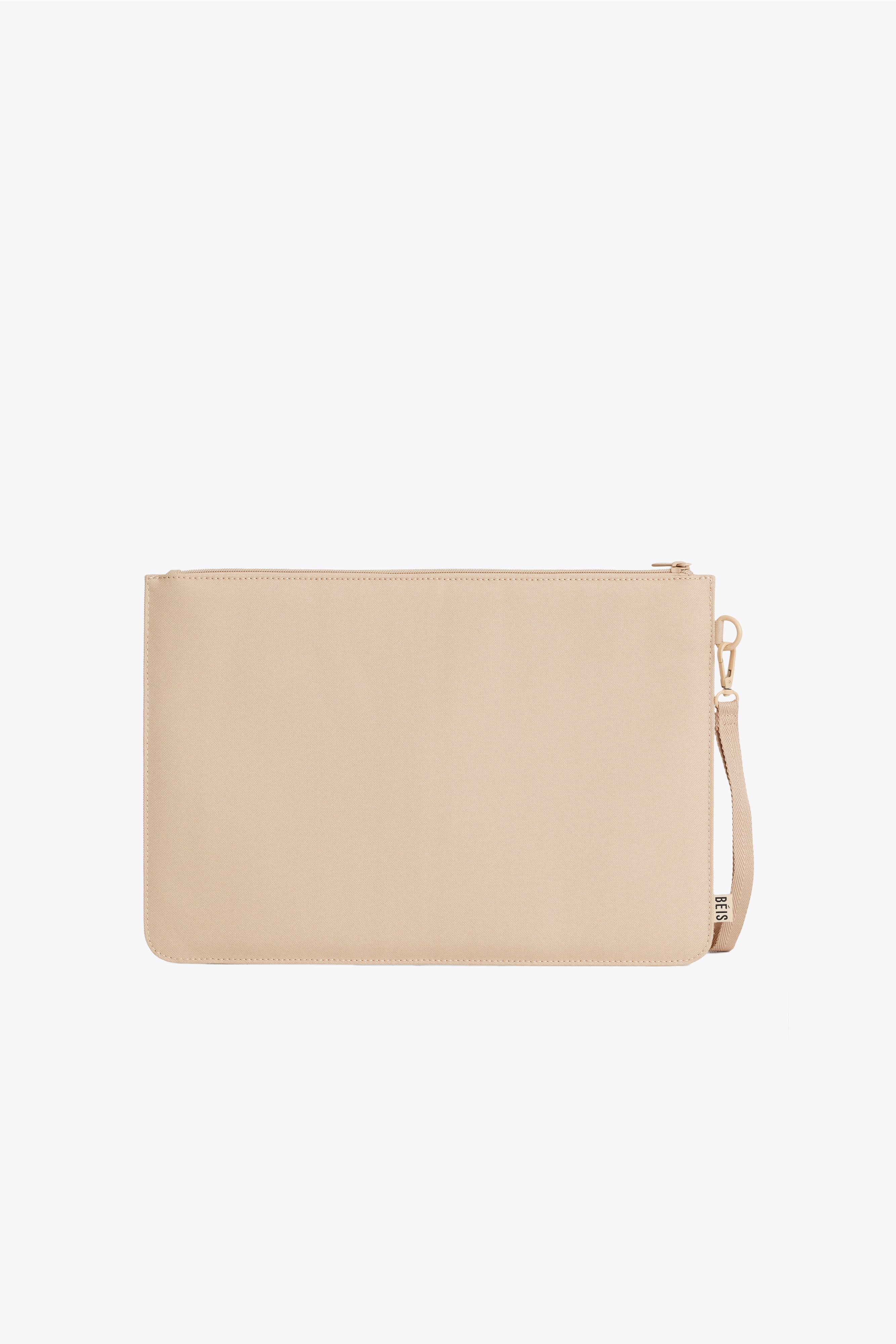 Beige Laptop Sleeve for 13-15 Inch MacBook & Laptop - Lightweight & Protective Neoprene Case - Perfect for Travel, Work & School | The BÉISics Collection