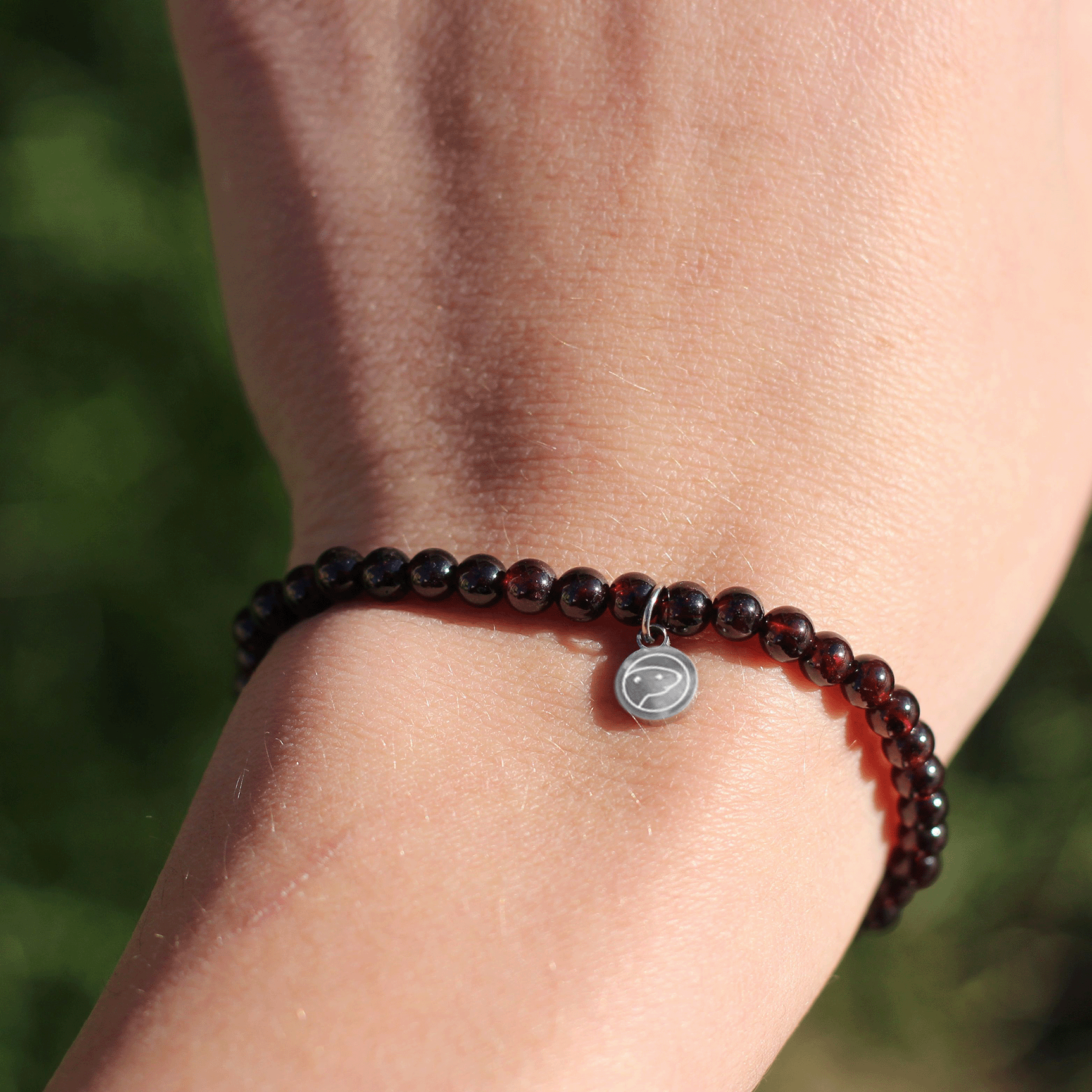 Garnet Bracelet for Women - Mini Adjustable Gemstone Jewelry for Daily Wear & Gifts | Perfect for Office, Party & Casual Outfits