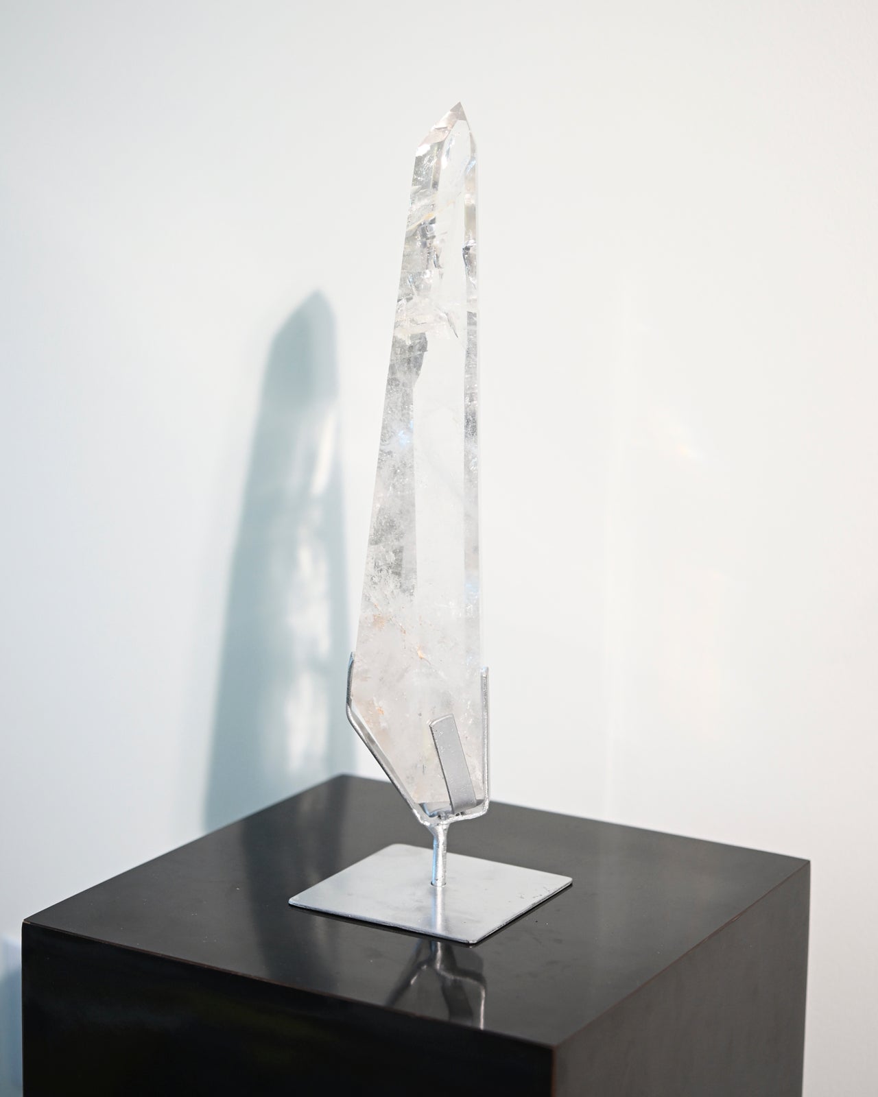 14 Inch Lemurian Seed Crystal with Stand - Healing Stone for Meditation, Reiki & Energy Work - Perfect for Home Decor, Yoga Studio & Spiritual Gifts