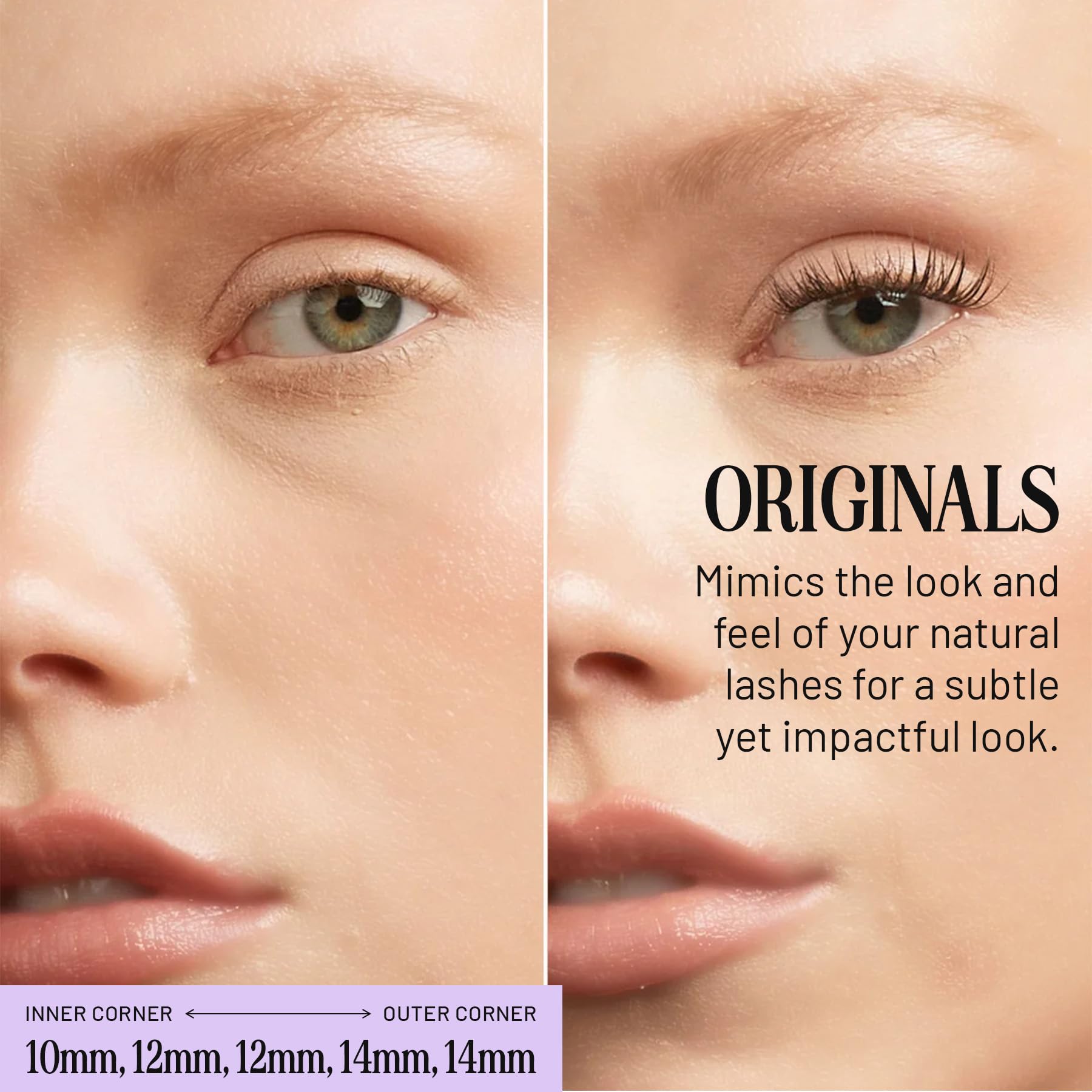 Lilac St - Natural Faux Eyelash Clusters (10mm) - Soft & Lightweight DIY Lash Extensions - Vegan, Cruelty-Free - Lasts 10 Days - Perfect for Weddings, Parties & Everyday Glam - 10 Lashes
