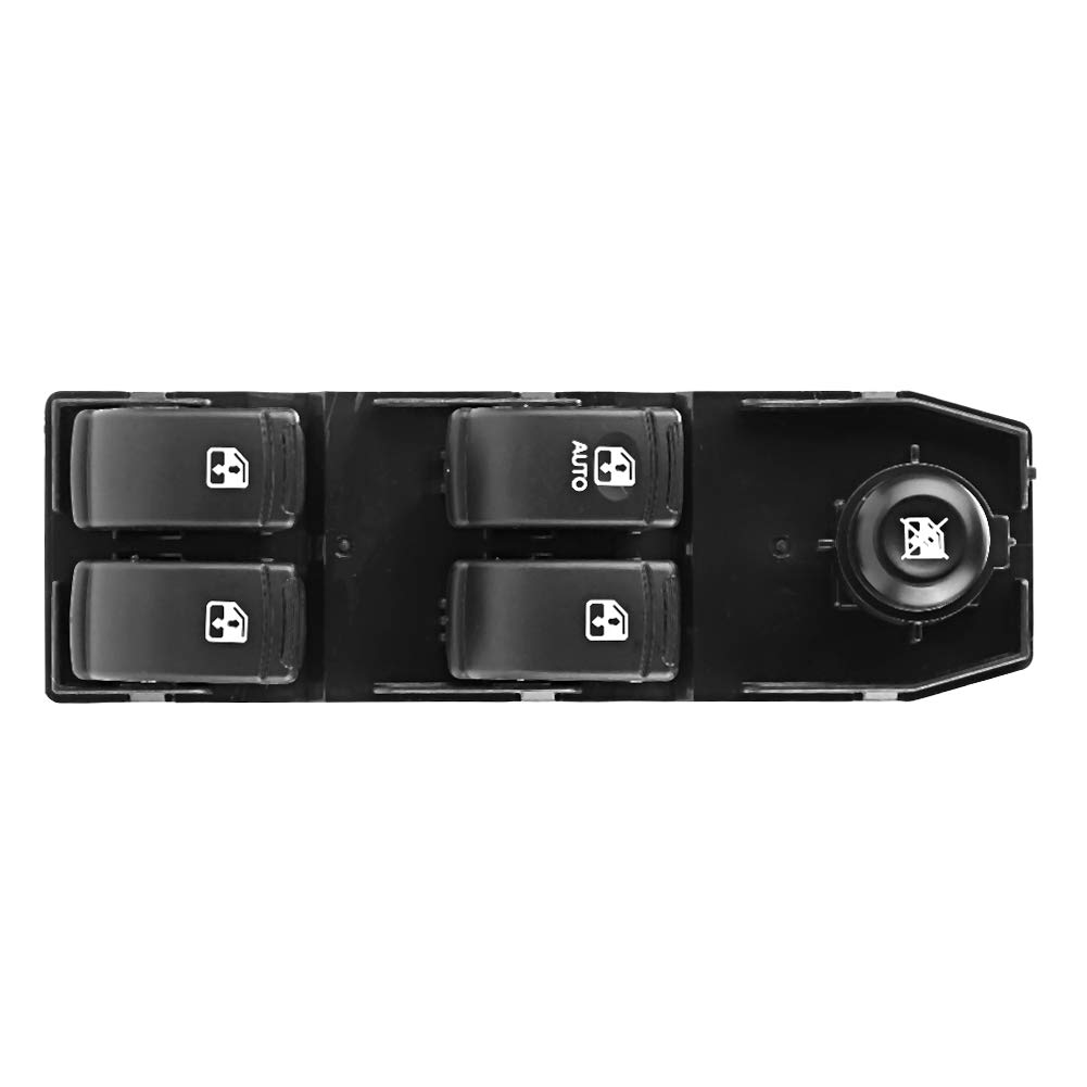 Aramox Master Window Switch 621W04460 - Power Window Control Switch ABS Plastic Black - Compatible with Suzuki Vehicles - Perfect for Car Window Repair & Replacement