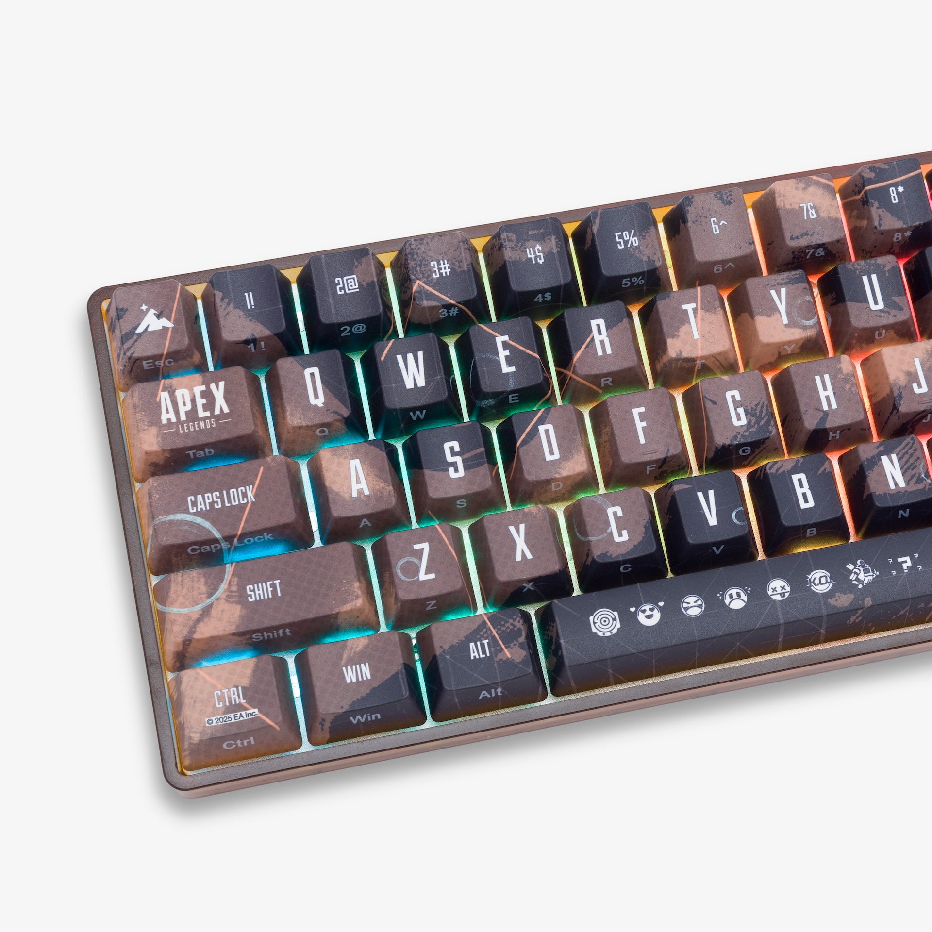 Apex Legends™ Higround Basecamp 65+ Mechanical Gaming Keyboard - Pathfinder Edition | Compact 65% Layout, RGB Backlit, Wired USB | Perfect for FPS Gaming & Esports Tournaments