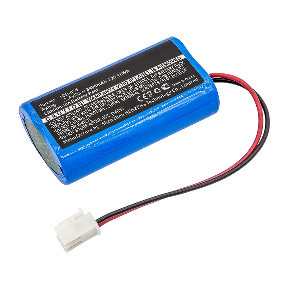 Synergy 7.4V 3400mAh Li-ion Battery for CB-076 - Digital Equipment Power Solution