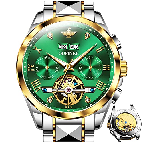 Green Dial & Two tone strap