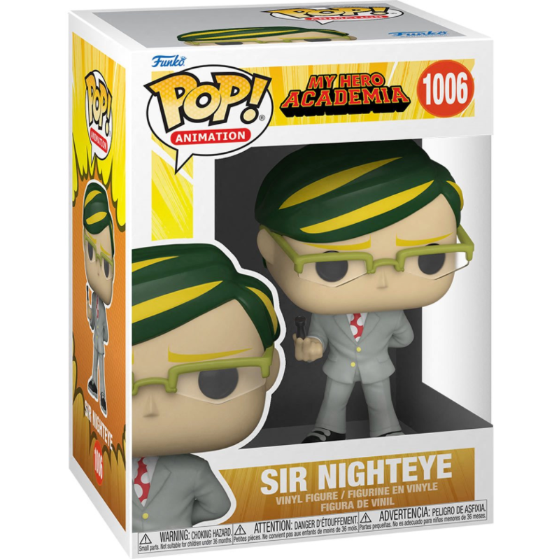 My Hero Academia Sir Nighteye Action Figure - Collectible Anime Toy for Fans | Perfect for Display, Cosplay, and Gift Giving