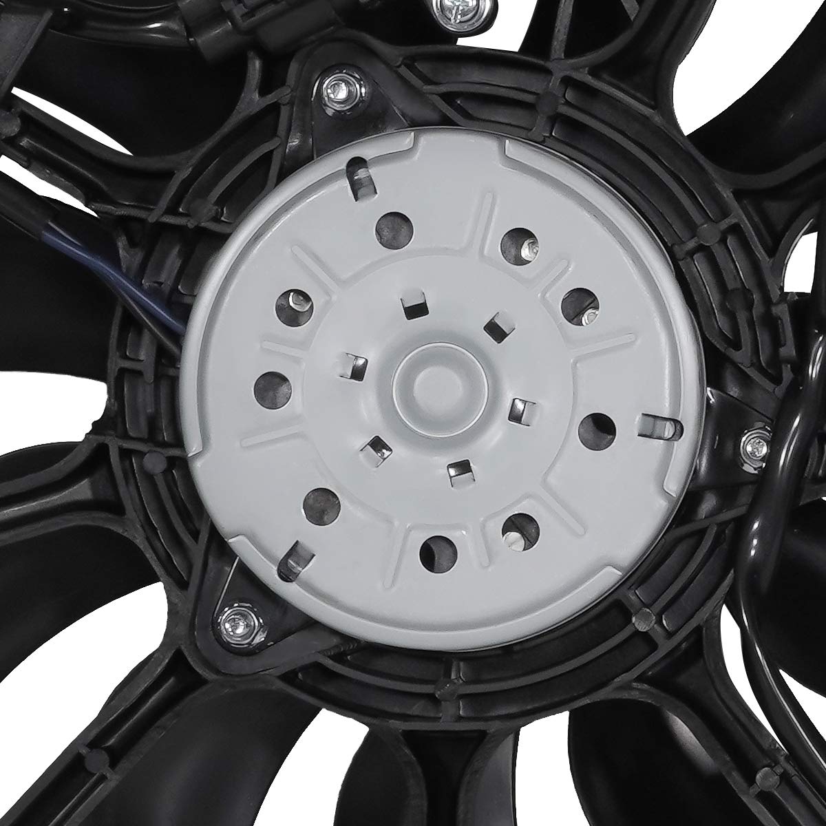 Auto Dynasty IN3115108 OE Style Radiator Cooling Fan Assembly for Nissan 370Z, Infiniti Q70L, G37, FX35 (2009-2019) - Perfect Replacement for Engine Cooling System | Ideal for Daily Driving & Performance Upgrades