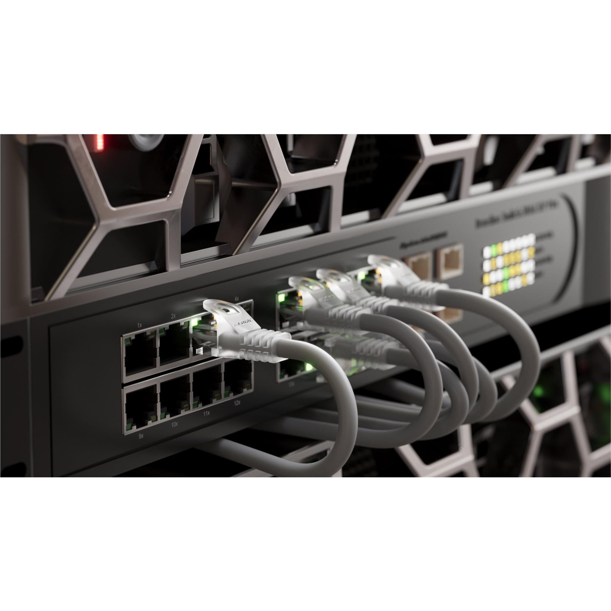 Alogic 3M CAT6 Ethernet Cable - High Speed Internet Cable, 10Gbps, 250MHz, RJ45 Connector, UTP, White - Perfect for Home Office, Gaming, and Streaming