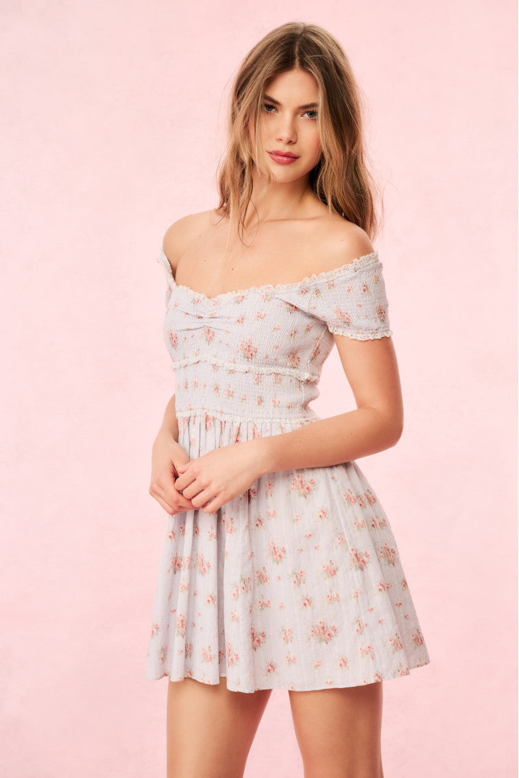 Siona Dress - SKYLIGHT BLUE | Women's Flowy Summer Dress | Perfect for Beach, Vacation & Casual Outings