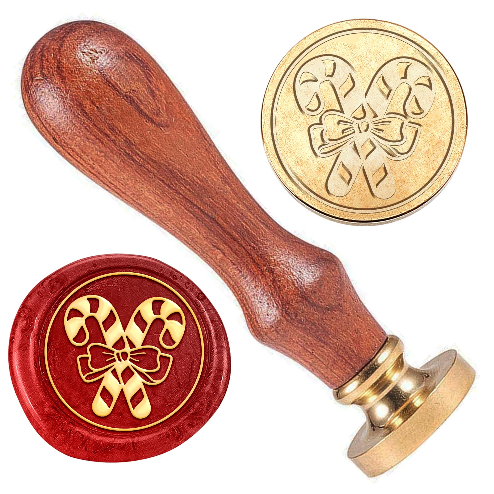 Christmas Candy Wax Stamp - 1