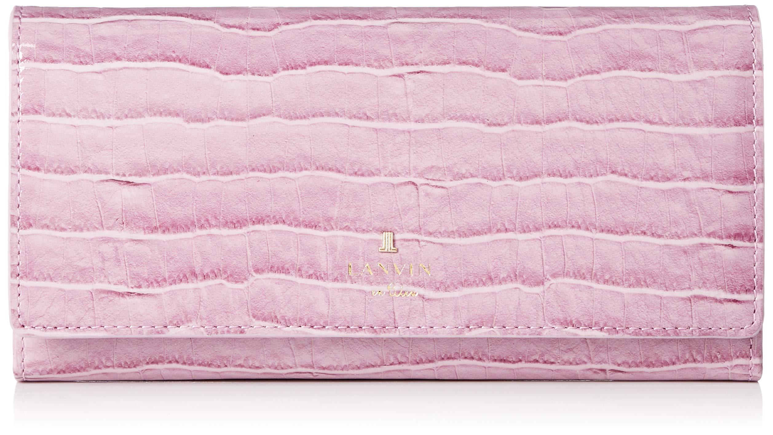 LANVIN en Bleu Women's Leather Wallet - Luxury Designer Wristlet Clutch for Women | Perfect for Evening Parties, Date Nights & Special Occasions