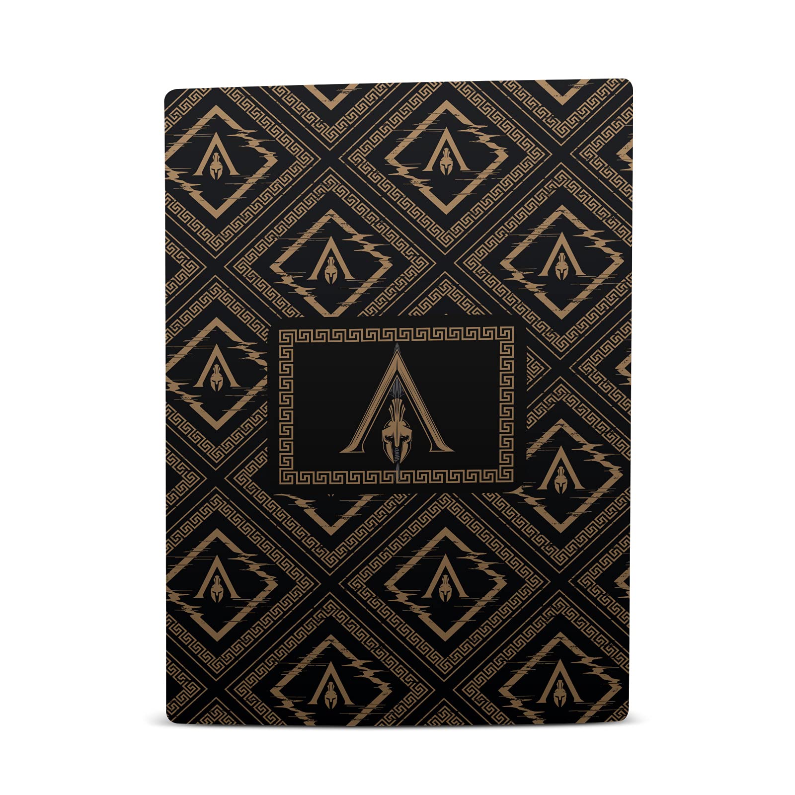 Grunge Black Flag Logo Matte Vinyl Decal Skin for PS5 Digital Edition & DualSense Controller - Protective Gaming Case Cover for Sony PlayStation 5 Console - Perfect for Gaming Setups & Customization