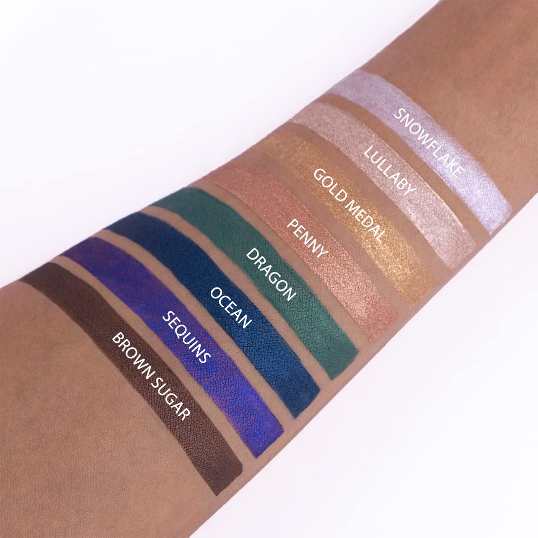 L.A GIRL Shockwave Metallic Eyeliner Pencil - Ocean Blue Waterproof Long-Lasting Eye Makeup | Perfect for Party, Festival & Night Out Looks