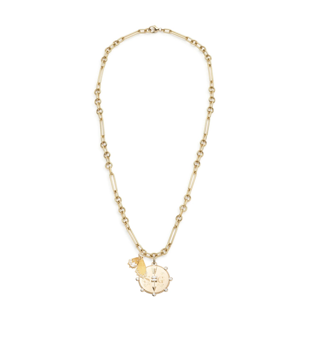 Heart & Butterfly Wings Mixed Clip Chain - Small Dainty Jewelry for Women - Perfect for Everyday Wear, Gifts & Special Occasions