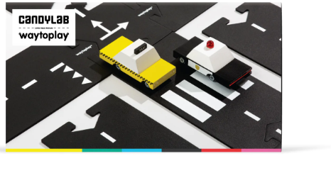 CLB City Block Building Set with 2 Toy Cars - Creative Construction Playset for Kids, Perfect for Pretend Play & City-Themed Adventures