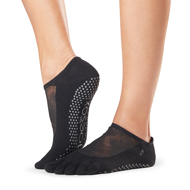 ToeSox Luna Grip Socks - Non-Slip Yoga Socks for Women & Men - Ideal for Pilates, Barre, Dance & Home Workouts