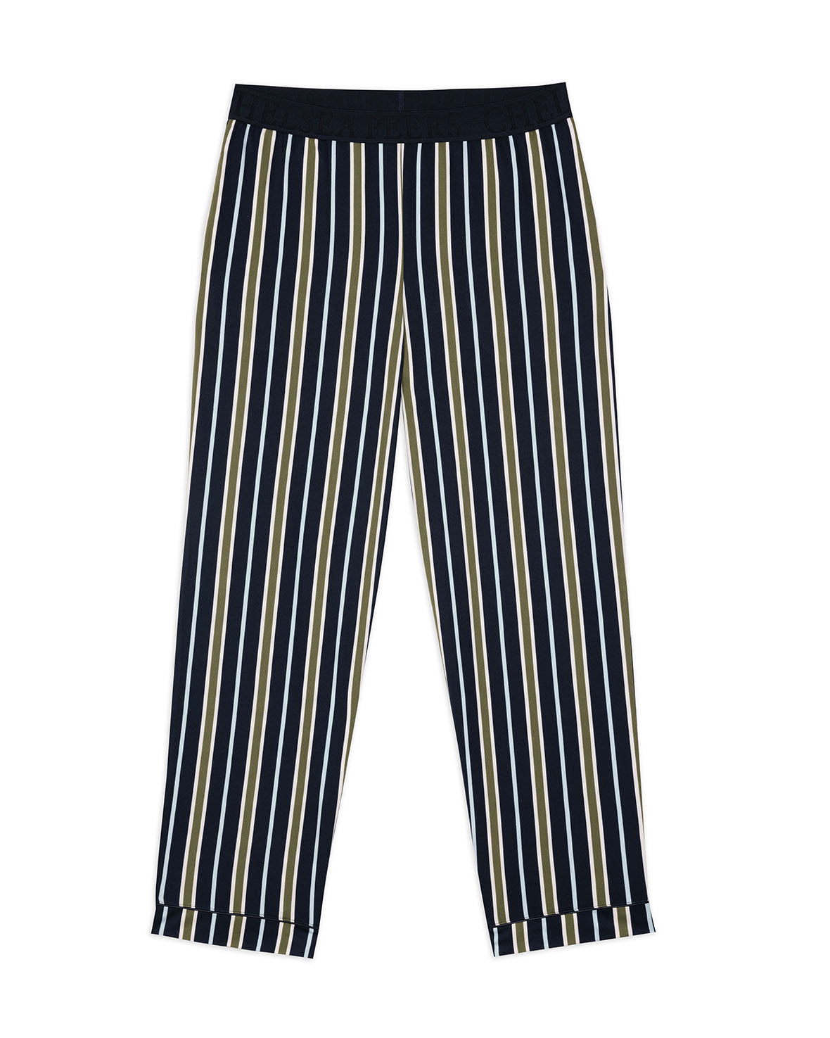 Multi Stripe Long Pajama Pants for Women - Soft & Comfortable Sleepwear for Lounge & Nighttime Relaxation