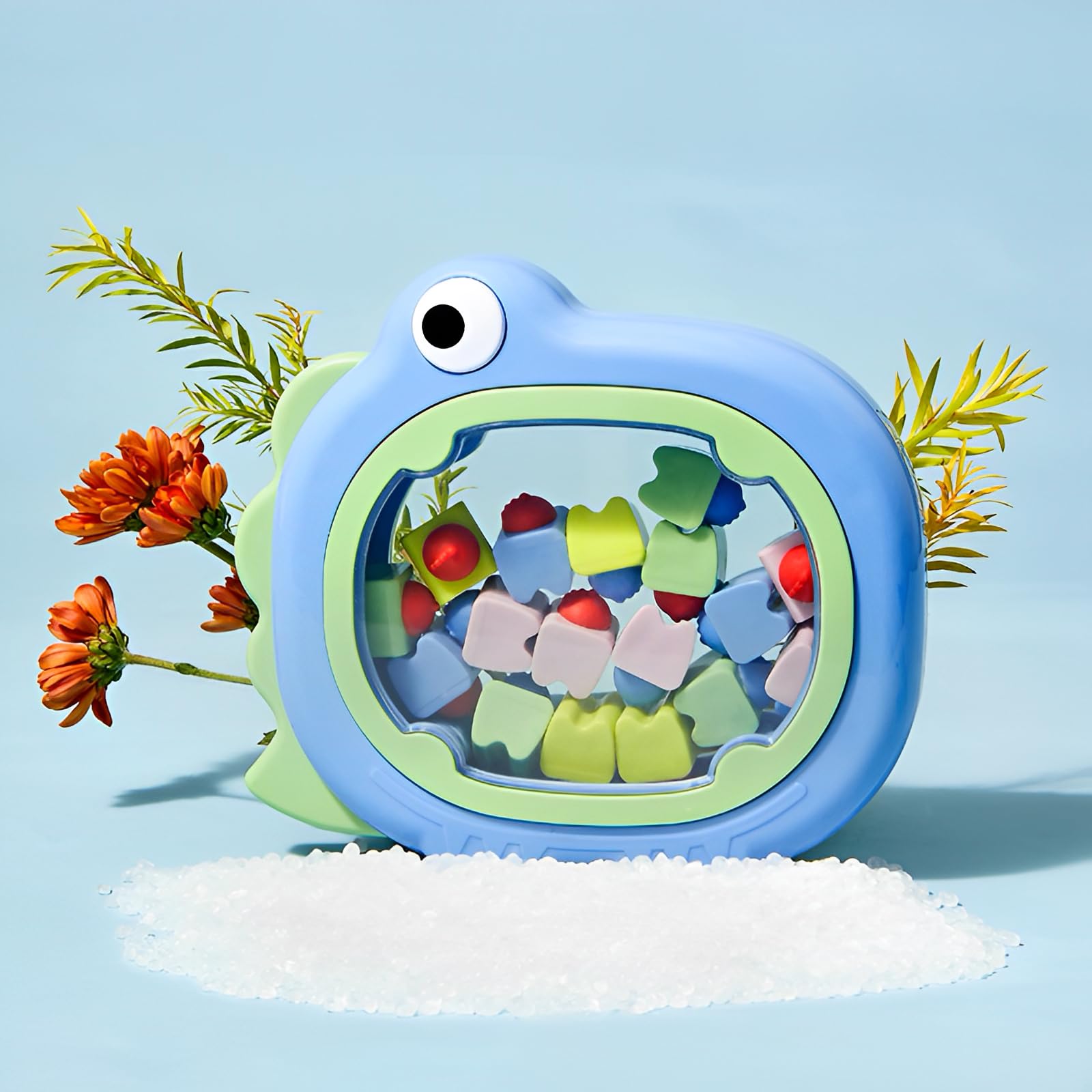 Dinosaur Tooth Fairy Box for Kids - Baby Tooth Keepsake Organizer & Lost Tooth Holder - Blue Tooth Storage Container for First Tooth - Perfect for Tooth Fairy Gifts & Childhood Memories