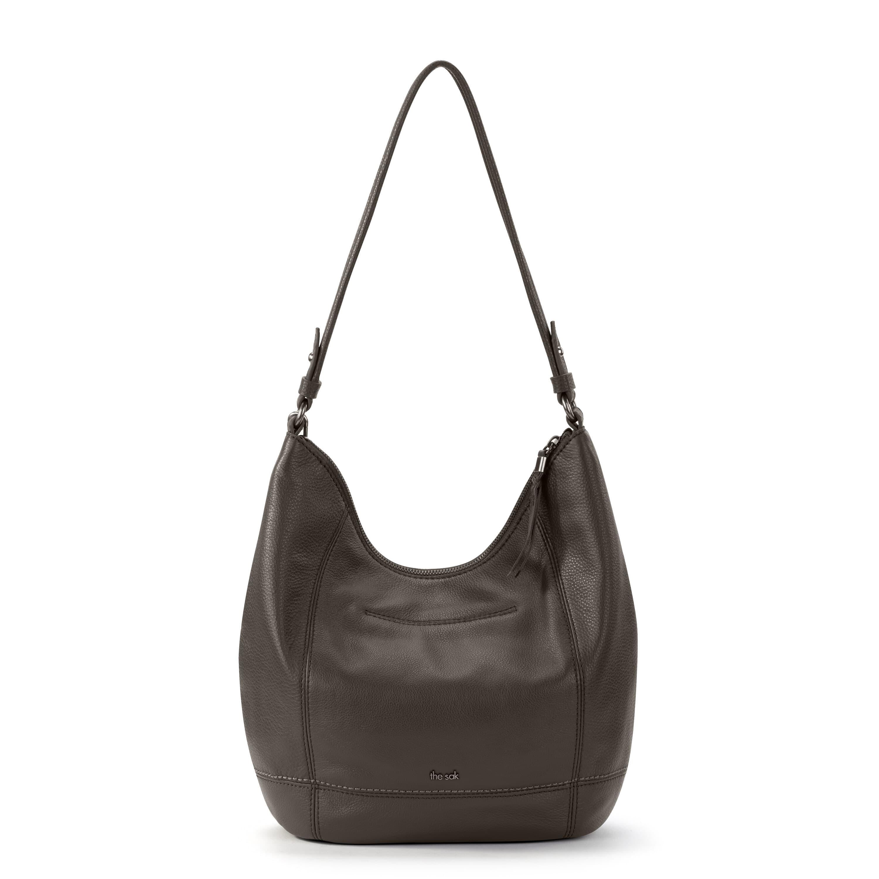 Premium Sequoia Hobo Leather Handbag in Slate - Stylish & Durable for Work, Travel & Everyday Use