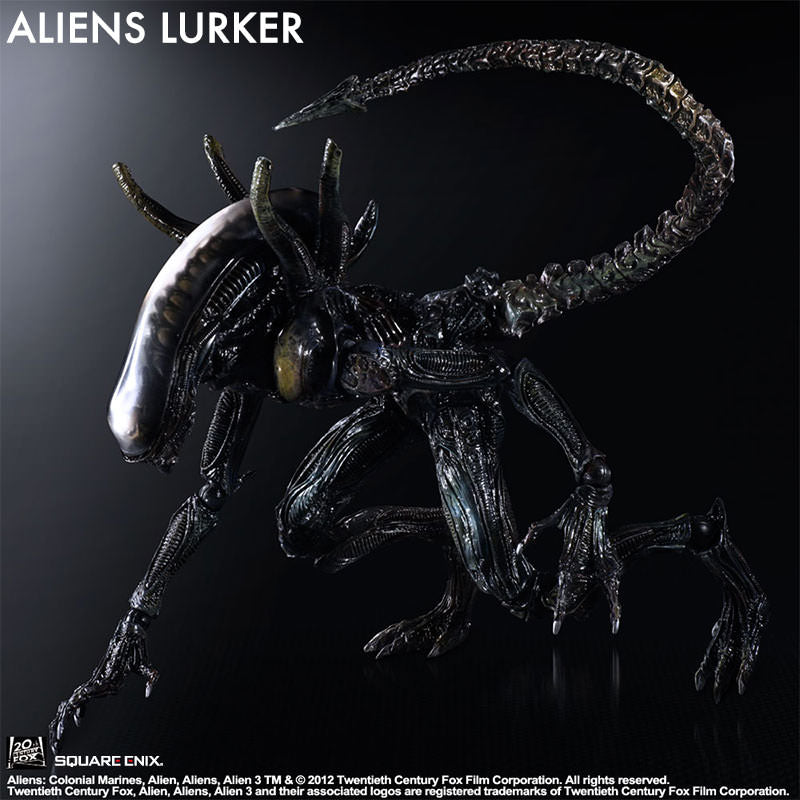 Aliens Colonial Marines No.1 Lurker Play Arts Kai Action Figure - Highly Detailed Collectible Toy for Sci-Fi Fans & Movie Enthusiasts - Perfect for Display, Photography, and Gaming Scenes