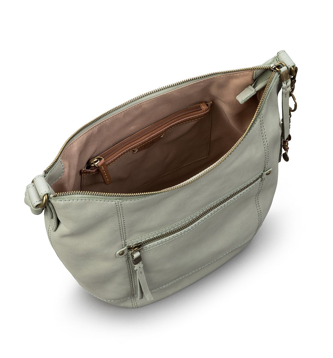 Premium Genuine Leather Hobo Bag with Smartphone Pocket - Perfect Gift Set for Women - Ideal for Work, Travel & Everyday Use