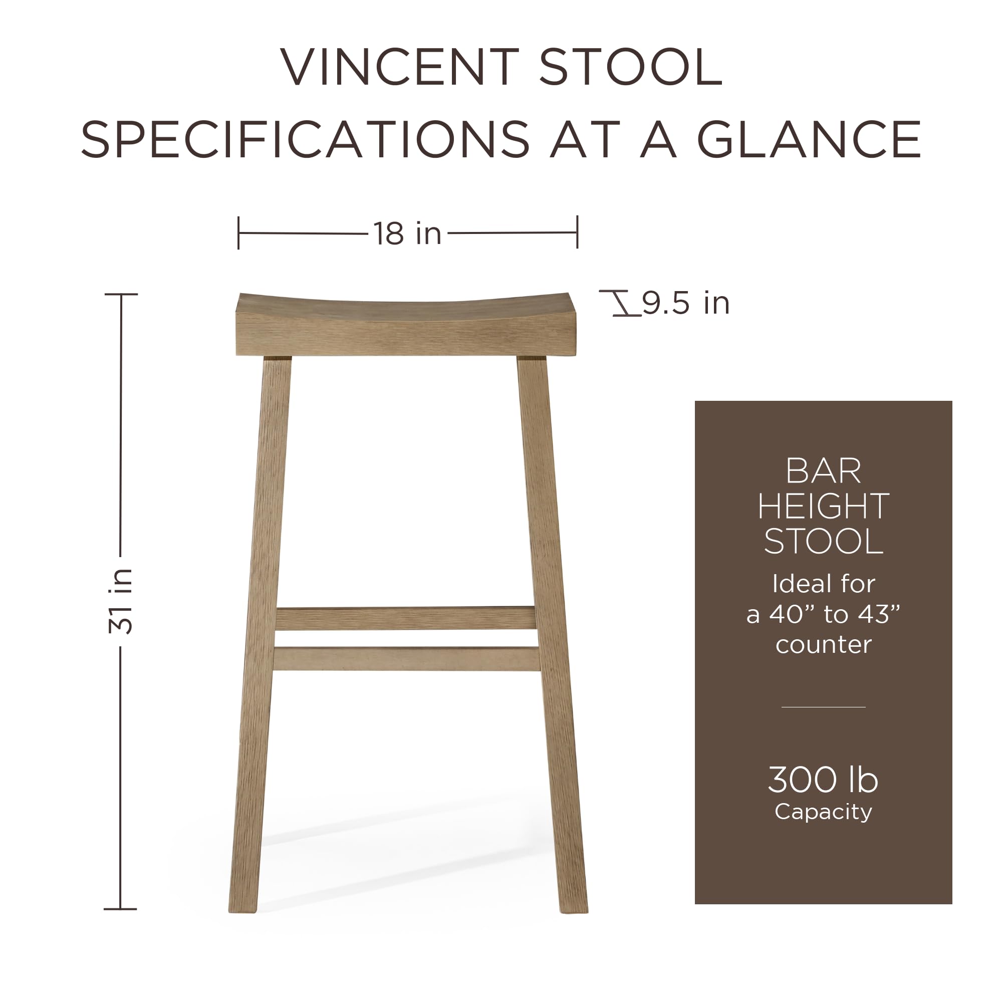 Modern Farmhouse Bar Stool - 31