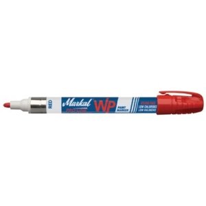 Markal 434-96931 Pro-Line WP Paint Markers - Industrial-Grade Water-Based Paint Markers for Metal, Wood, Glass - Perfect for Construction, DIY Projects & Artwork