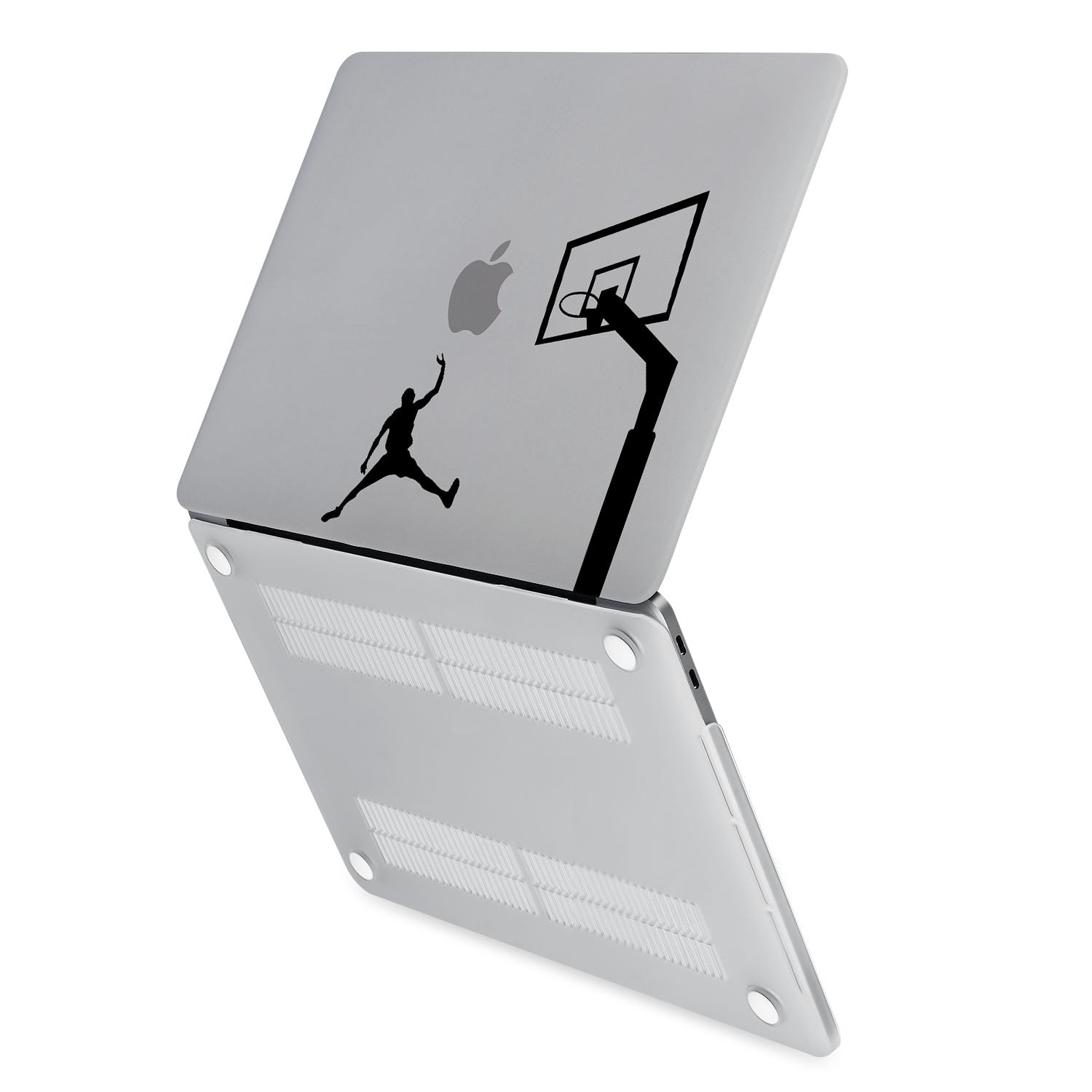 Stylish MacBook Fun Case with Basketball Design - Durable Laptop Cover for MacBook Air/Pro - Perfect for School, Work & Travel