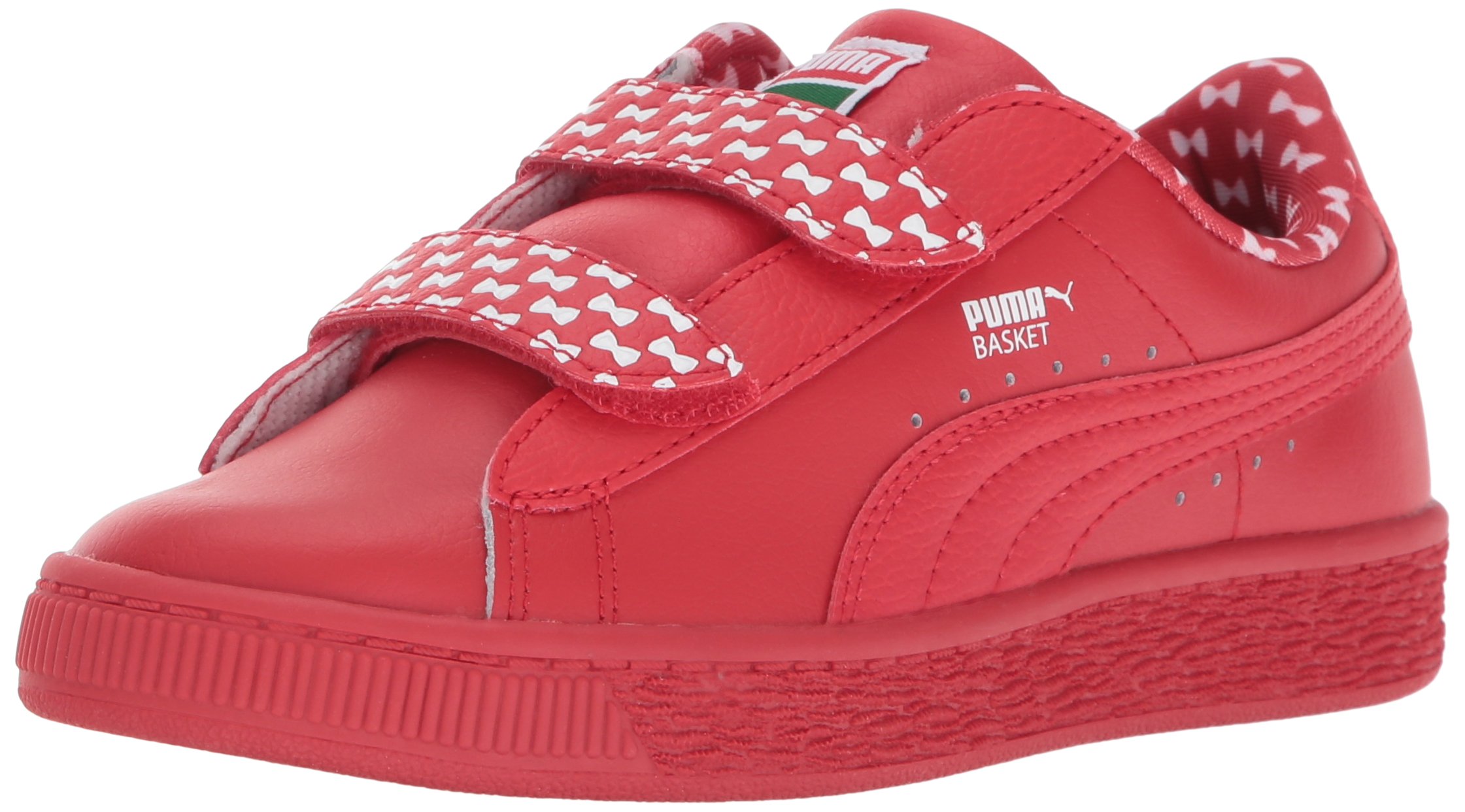 PUMA Baby Boys Sesame Street Bask Elmo Mono V Ps-K Sneakers | Cute Cartoon Character Shoes for Toddlers | Perfect for Playdates, Daycare & Casual Outings