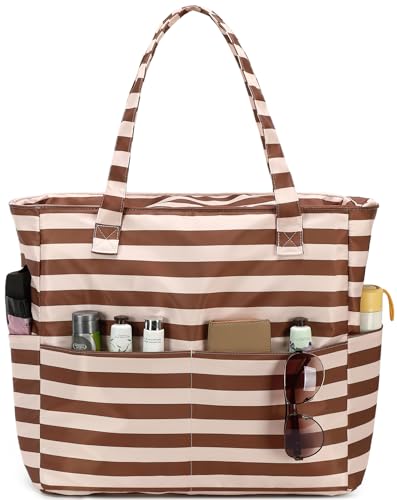 Brown White Stripes