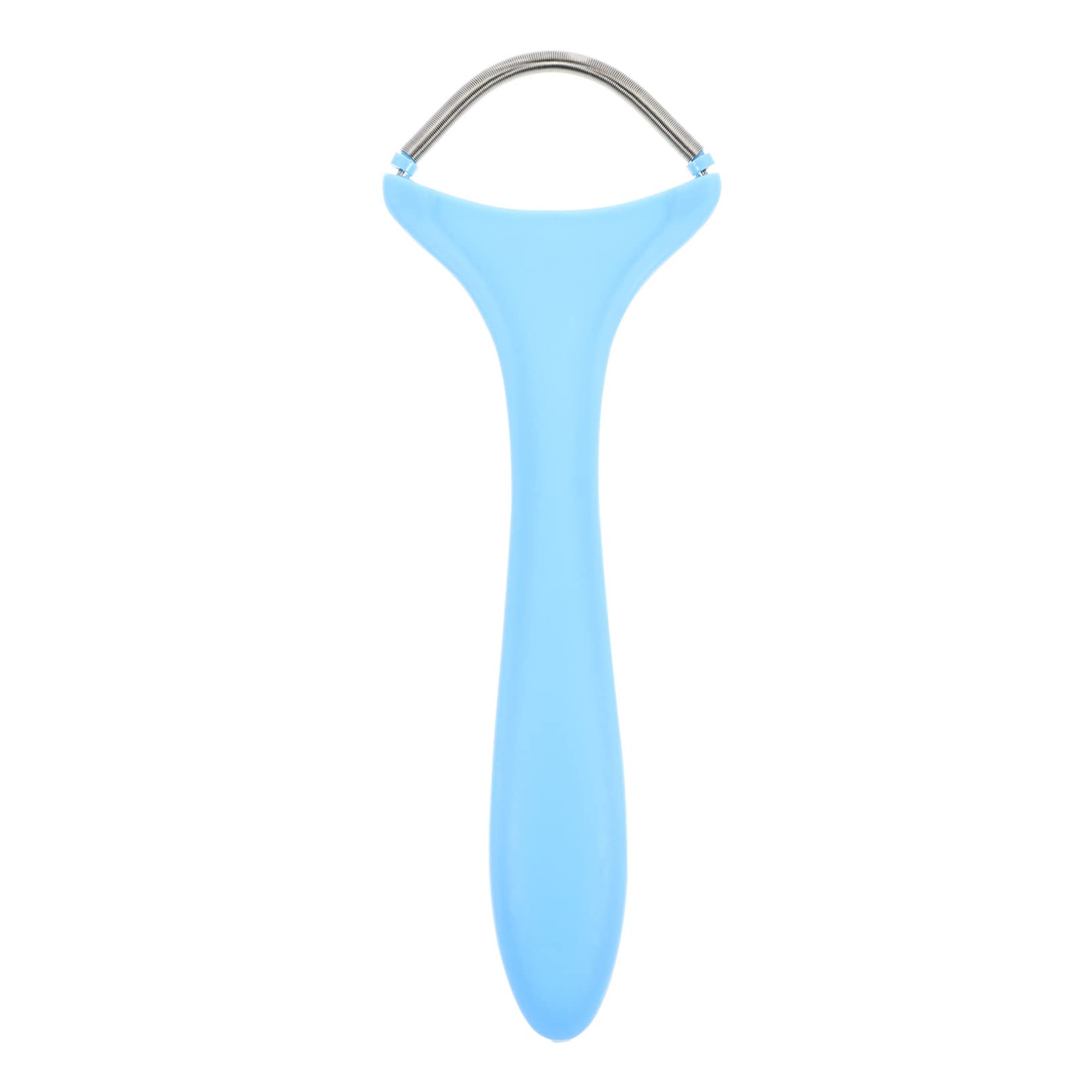 Professional Spring Facial Hair Remover - Manual Epilator & Threading Tool for Upper Lip, Cheeks & Eyebrows | Painless Hair Removal Device for Women | Perfect for Home Use & Travel (Random Color)