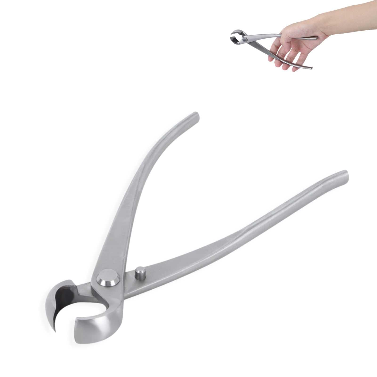 Premium Bonsai Concave Cutter & Knob Cutter Set - 180mm Professional Branch Trimmer, Bonsai Scissors & Tree Clippers for Pruning - Ideal for Bonsai Care, Gardening & Landscaping