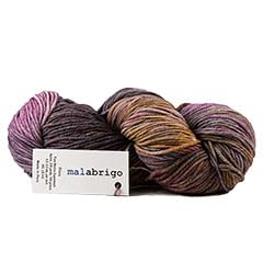 Malabrigo Rios Superwash Merino Wool Knitting Yarn - Soft Black (#195) for Sweaters, Scarves, and Cozy Winter Accessories