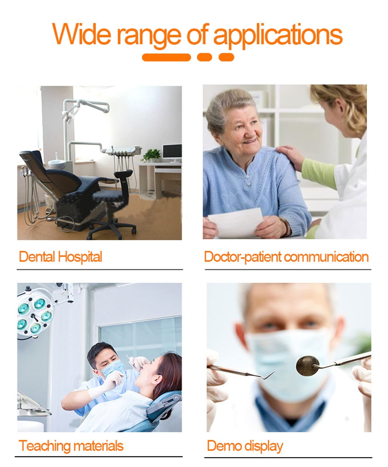 **Removable Dental Teeth Model - Caries & Tooth Decay Demonstration Kit for Dental Education, Teaching & Oral Health Training - Perfect for Dentists, Students & Classroom Learning**    *(Ideal for dental schools, clinics, patient education & hands-on training!)*