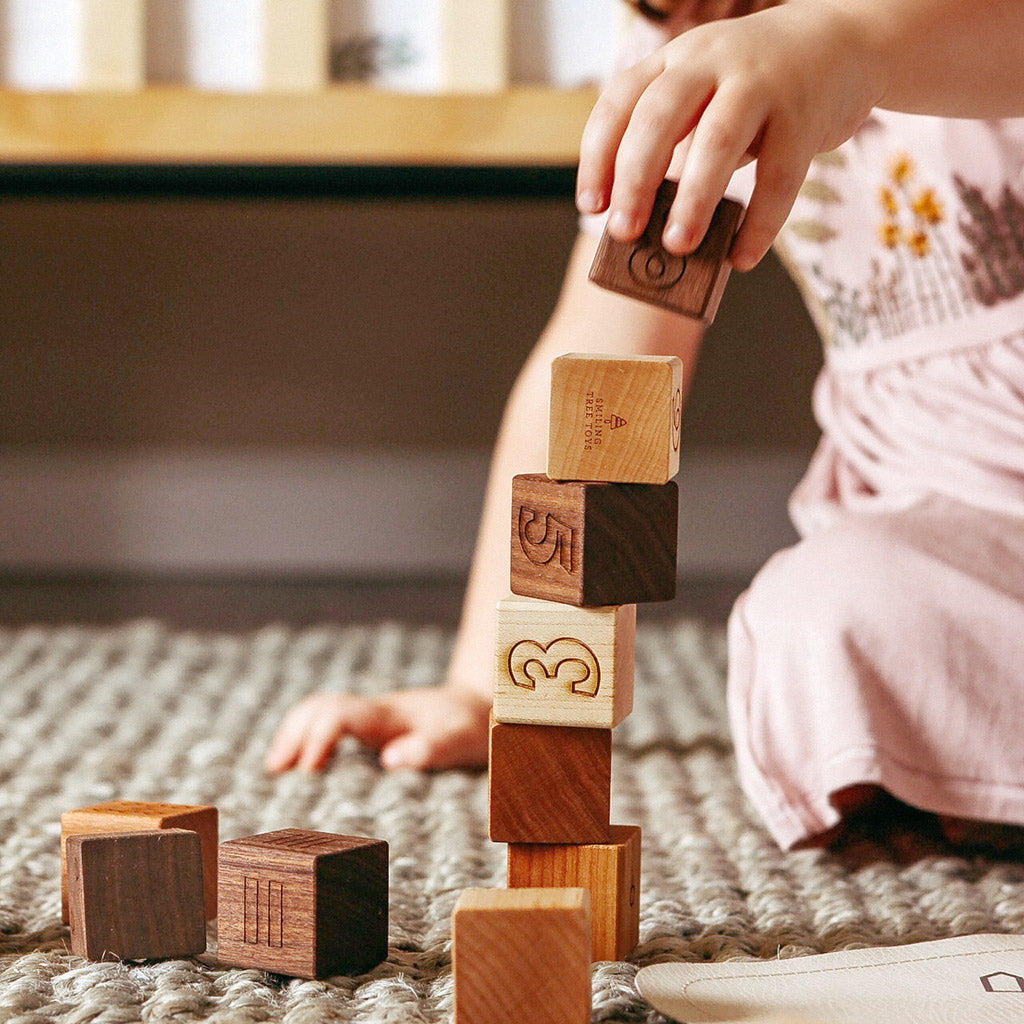 Number Blocks (10-Piece Set) - Educational Math Toys for Kids, Counting & STEM Learning - Perfect for Classroom, Homeschool & Playtime