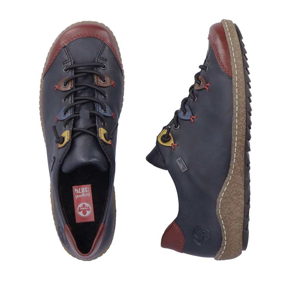 Rieker L7561 Comfortable Women's Casual Shoes - Lightweight & Slip-Resistant for Walking, Work & Everyday Wear