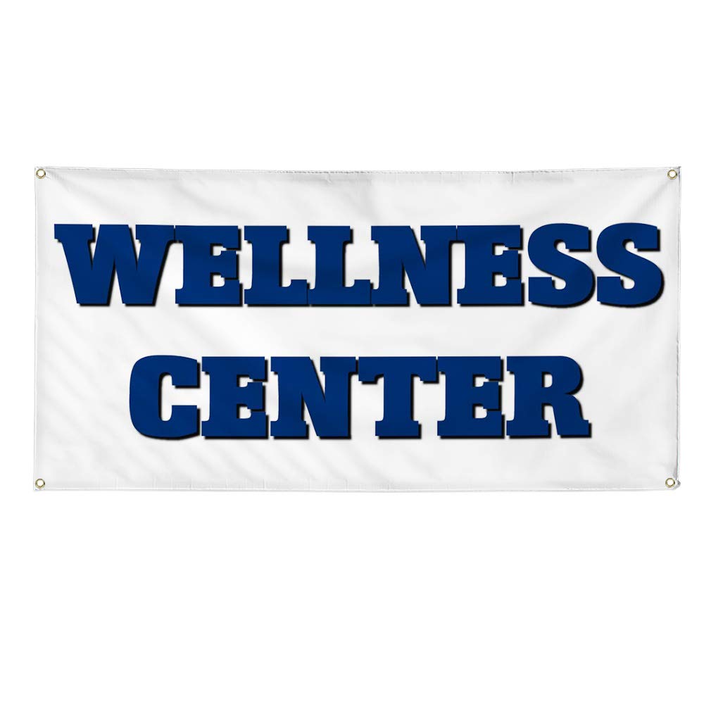 Premium Vinyl Banner for Wellness Centers & Healthcare Businesses - 48x96 Inches, Weatherproof, Outdoor & Industrial Use with 8 Grommets - Perfect for Yard Signs, Storefronts & Event Displays