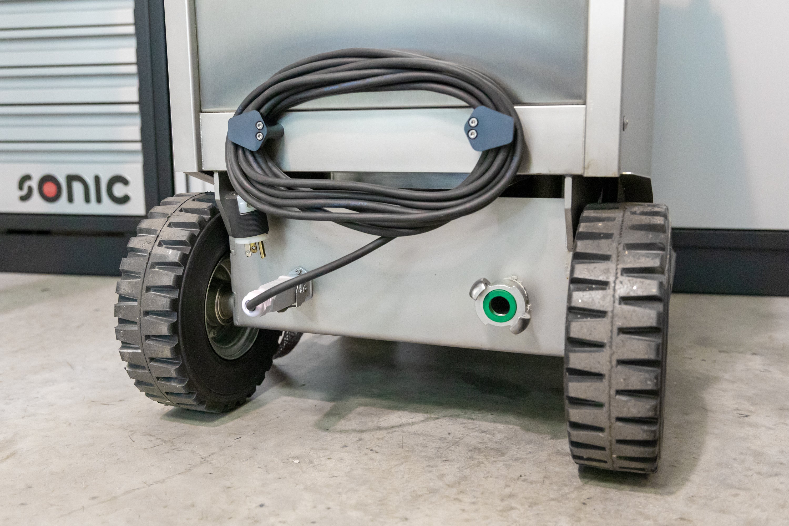 ICS IC 410 S PLUS Dry Ice Blasting Machine - Professional Cleaning Equipment for Industrial Use, Automotive, and Food Processing