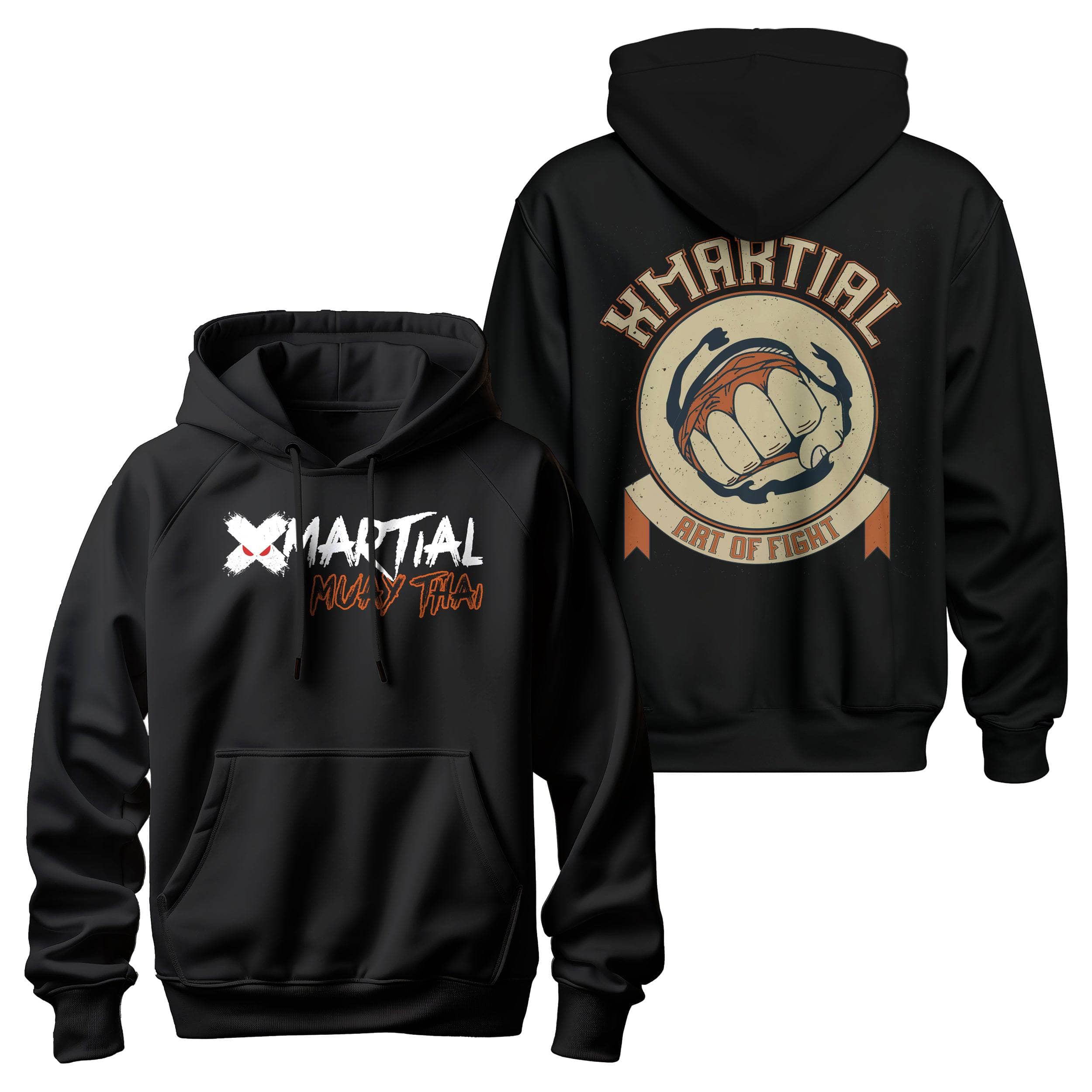 Muay Thai Hoodie - Art of Fight Training Apparel for Men & Women | Perfect for MMA, Boxing & Gym Workouts