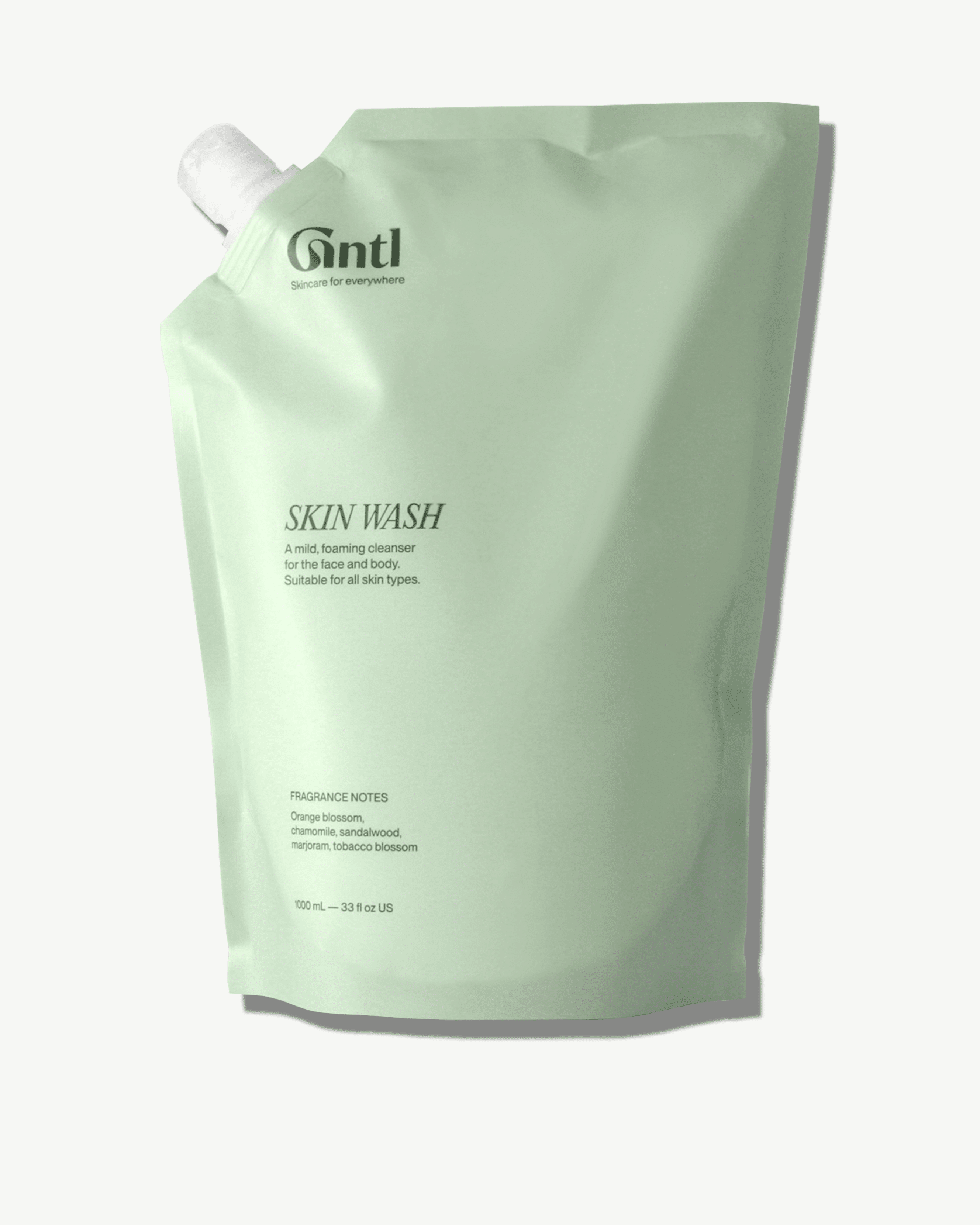 Gentle Skin Wash for Face & Body - Hydrating & Soap-Free Cleanser for Sensitive Skin | Daily Use, Post-Workout & Travel-Friendly