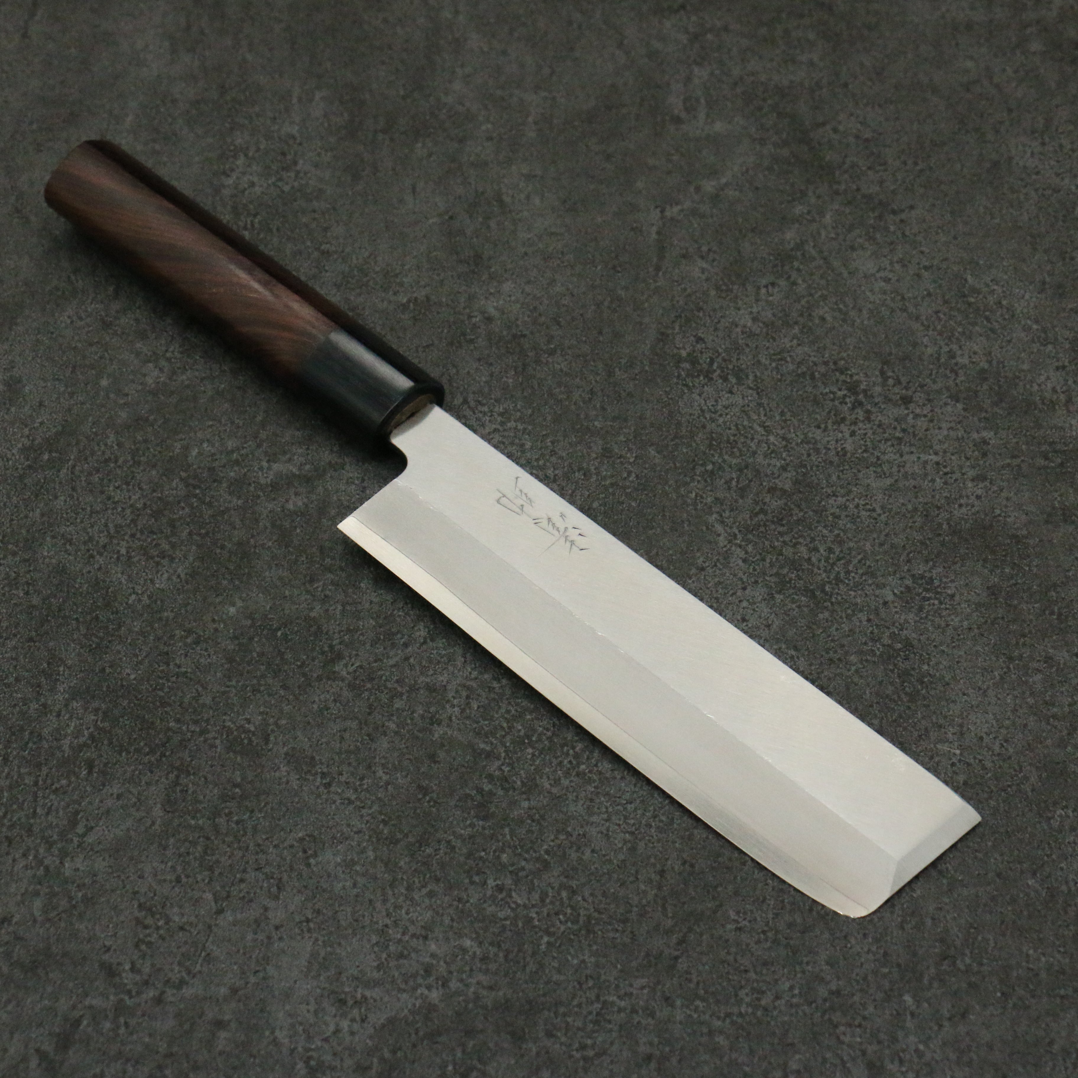 Seisuke VG1 Kasumitogi Usuba Japanese Kitchen Knife 165mm with Rosewood Handle - Perfect for Slicing, Dicing, and Precision Vegetable Cutting