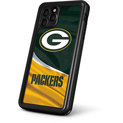 Waterproof iPhone 11 Pro Max Case with Officially Licensed NFL Green Bay Packers Design - Durable Protection for Swimming, Outdoor Sports & Daily Use