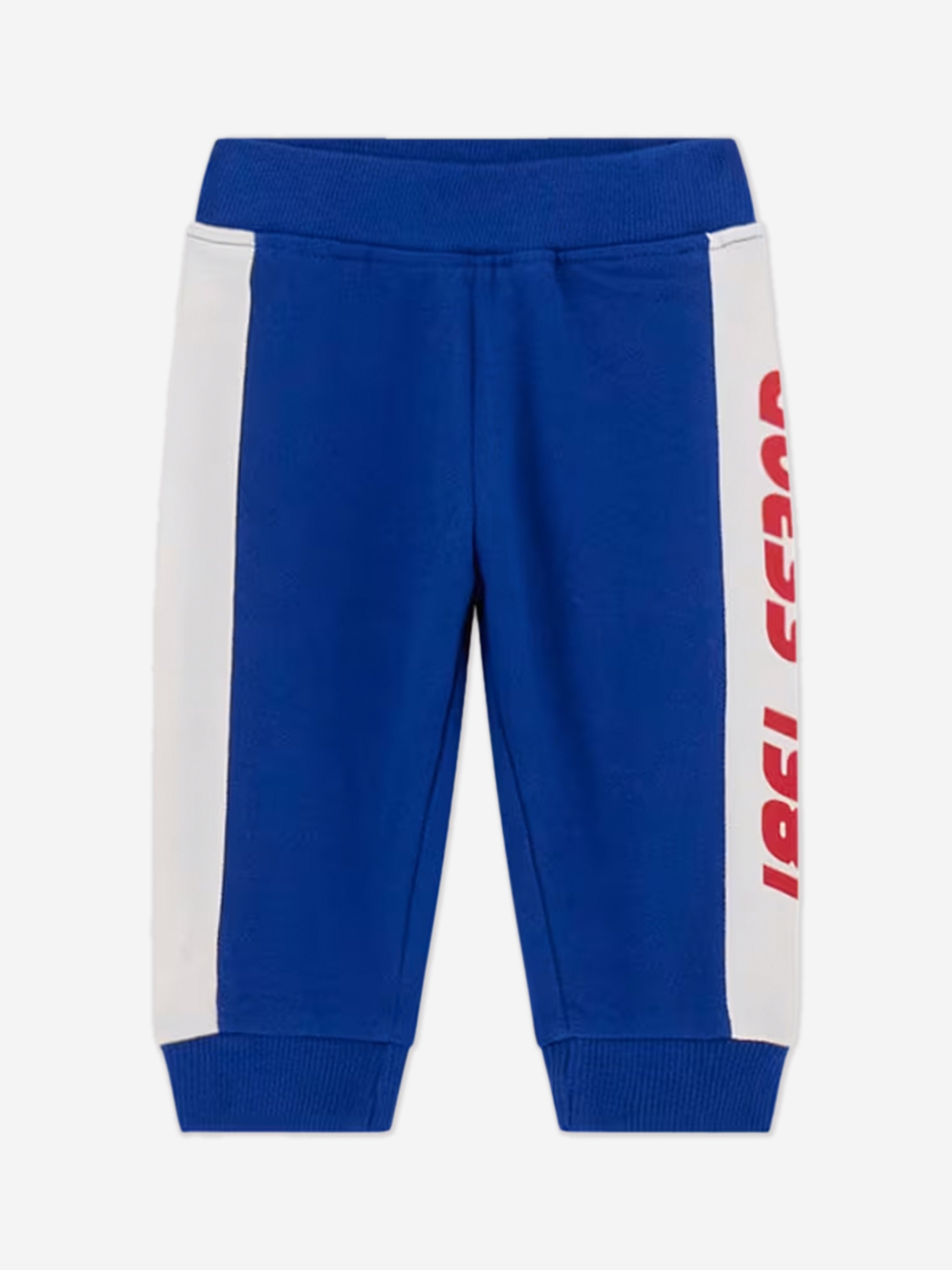 **Baby Boys' 3-Piece Tracksuit Set - Soft Blue Cotton Jogger Outfit for Toddlers | Playtime, Casual Wear & Outdoor Adventures**