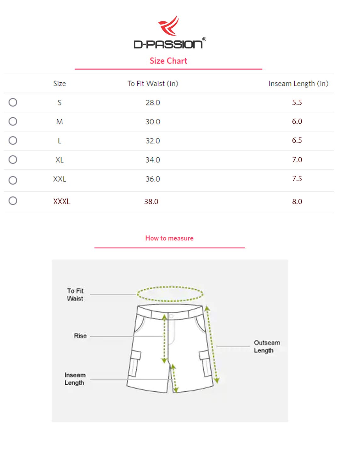 Dpassion Men's Quick Dry Polyester Sport Shorts - Gym, Running & Casual Athletic Shorts for Men | Lightweight & Breathable Workout Shorts for Training, Jogging & Everyday Wear