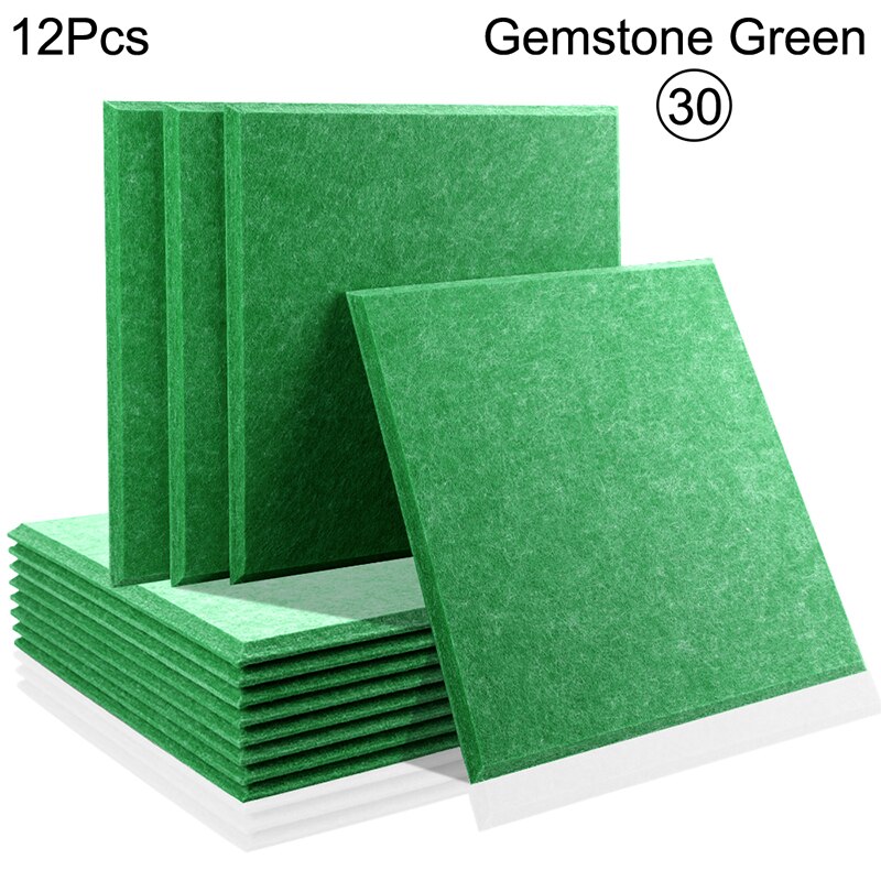 Acoustic Insulation Panel Tiles - Premium Soundproof Wall Panels for Home Studio, Office & Theater Noise Reduction | High Density Foam Panels for Better Sound Absorption