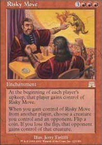 Magic The Gathering - Risky Move - Onslaught Expansion Booster Pack | Collectible Trading Card Game for MTG Players | Perfect for Tournaments, Casual Play & Deck Building