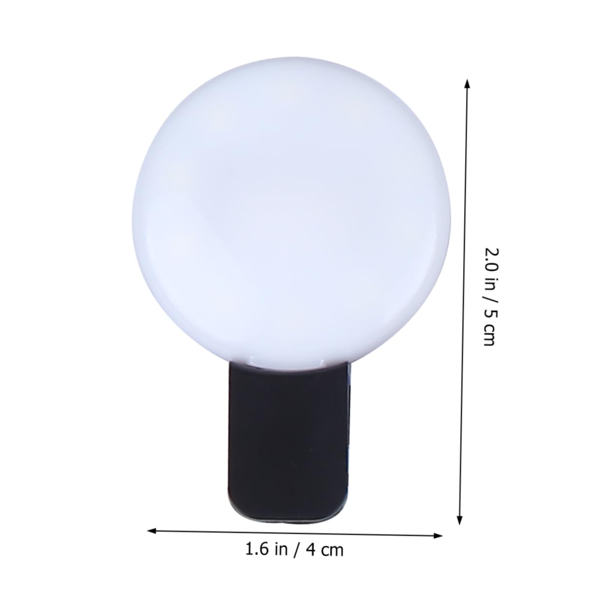 ABOOFAN 2 Pack Clip-On Ring Light with Dimmable LED for Selfie, Live Streaming & Video Calls - Perfect for Smartphone, Camera, Computer & Beauty Makeup (White Plastic)