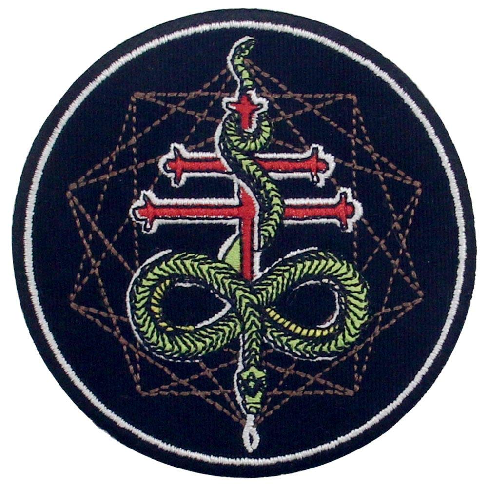 Svart Crown Patch - Embroidered Iron On & Sew On Applique Badge for Jackets, Hats, Bags - DIY Clothing Emblem for Customization & Fashion Accessories
