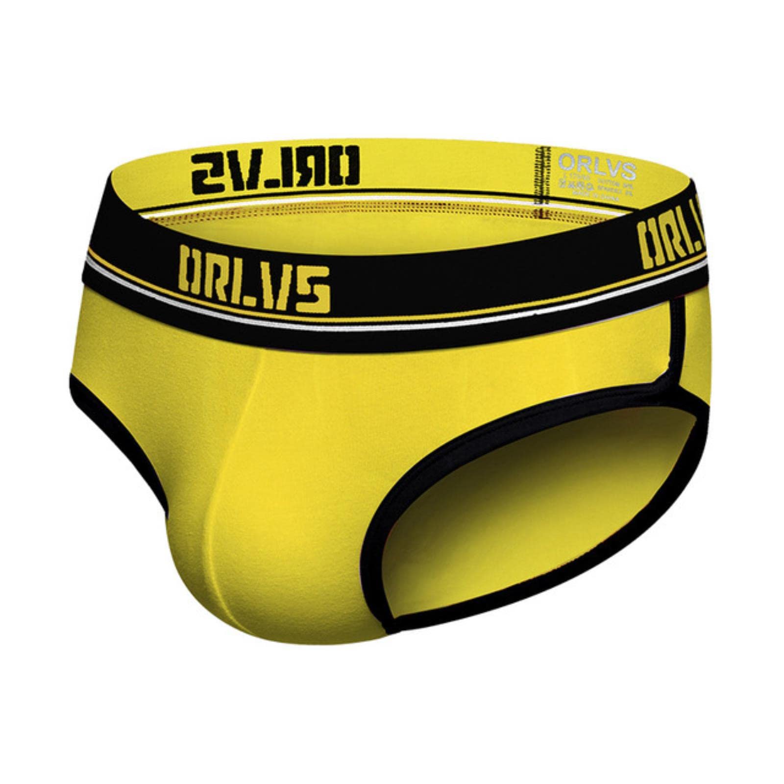 WEITING Men's Cotton Modal Briefs - Soft, Breathable & Comfortable Underwear for Everyday Wear - Yellow (As Photo) - Perfect for Work, Gym & Leisure Activities